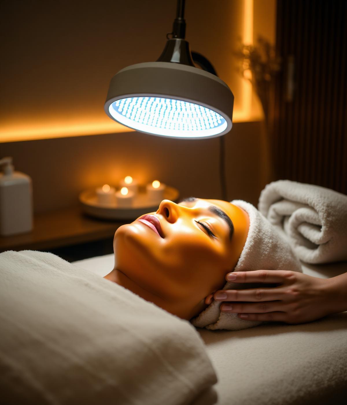 Lift Me Up facial with sculpting massage and LED therapy