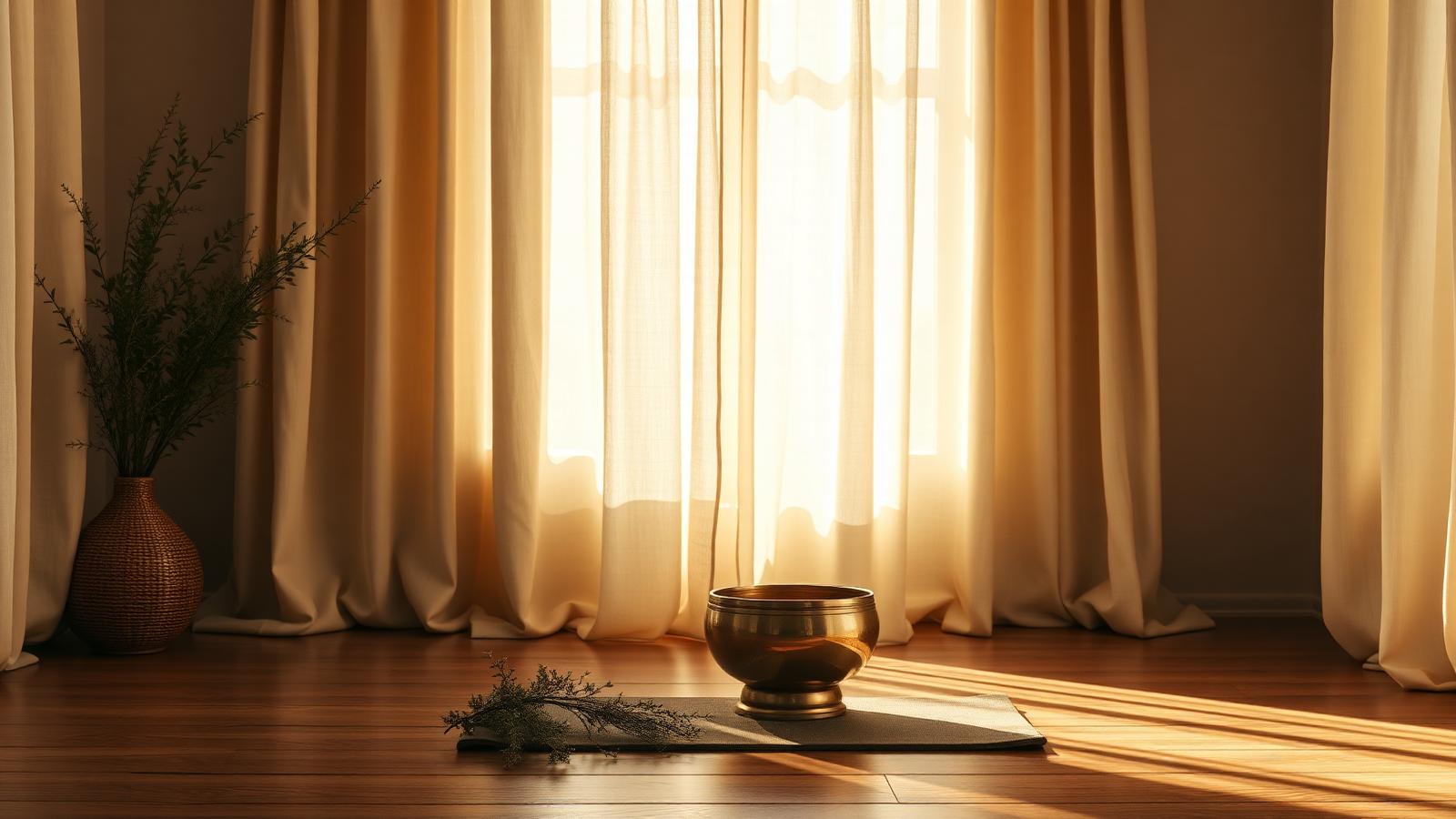 Sunlit ritual space